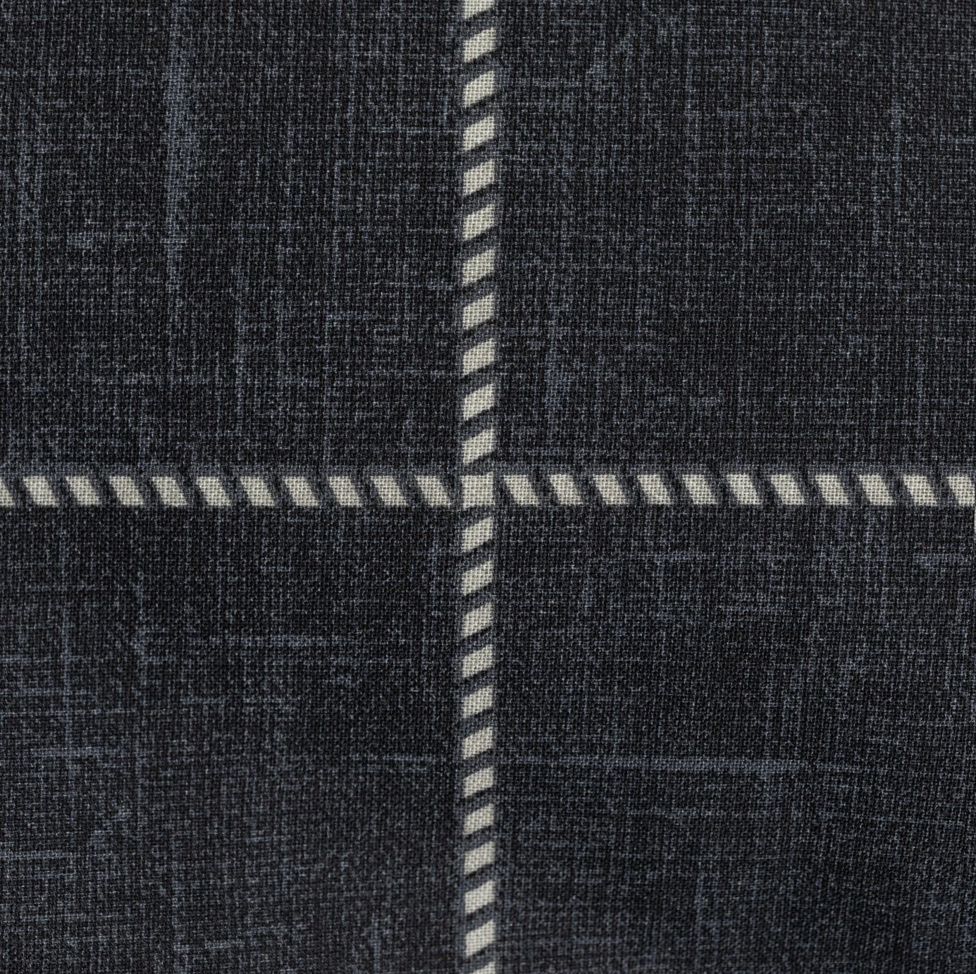 Habitat Grid Check Blue Bedding Set - Single - Image 2