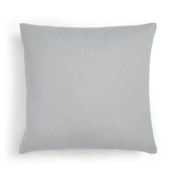 Habitat Textured Plain Cushion - Grey - 50x50cm