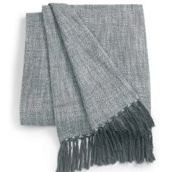 Habitat Recycled Throw - Grey - 150x200cm