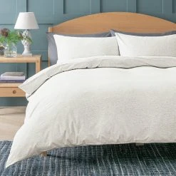 Argos Home Jersey Grey Bedding Set - Single