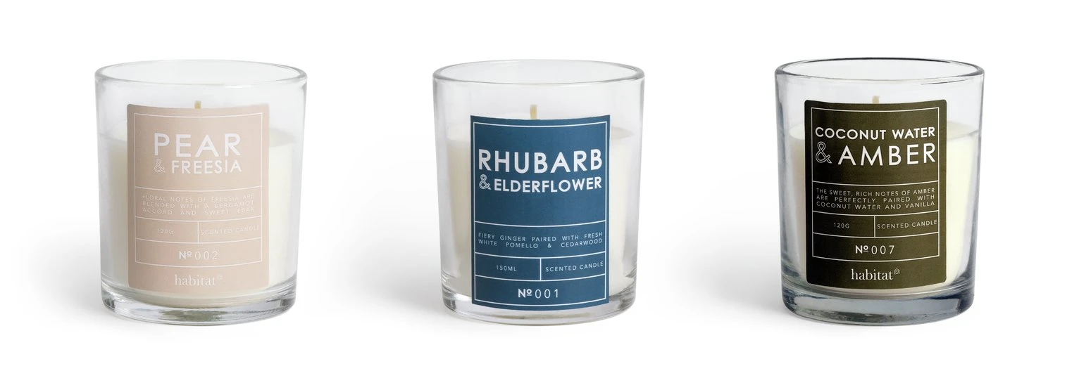 Habitat Medium Scented Boxed Candle Set - Set Of 3 - Image 3