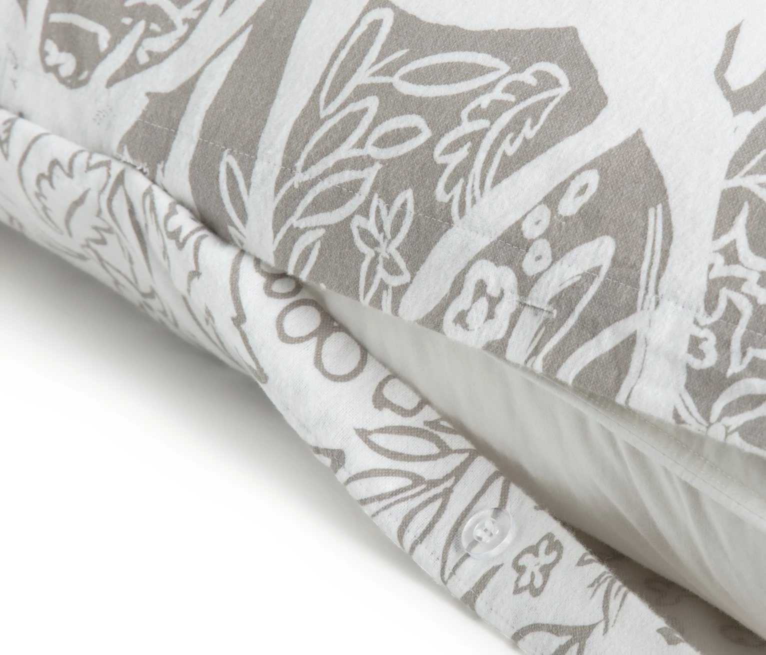 Habitat Brushed Cotton Deer Print Grey Bedding Set - Single - Image 6