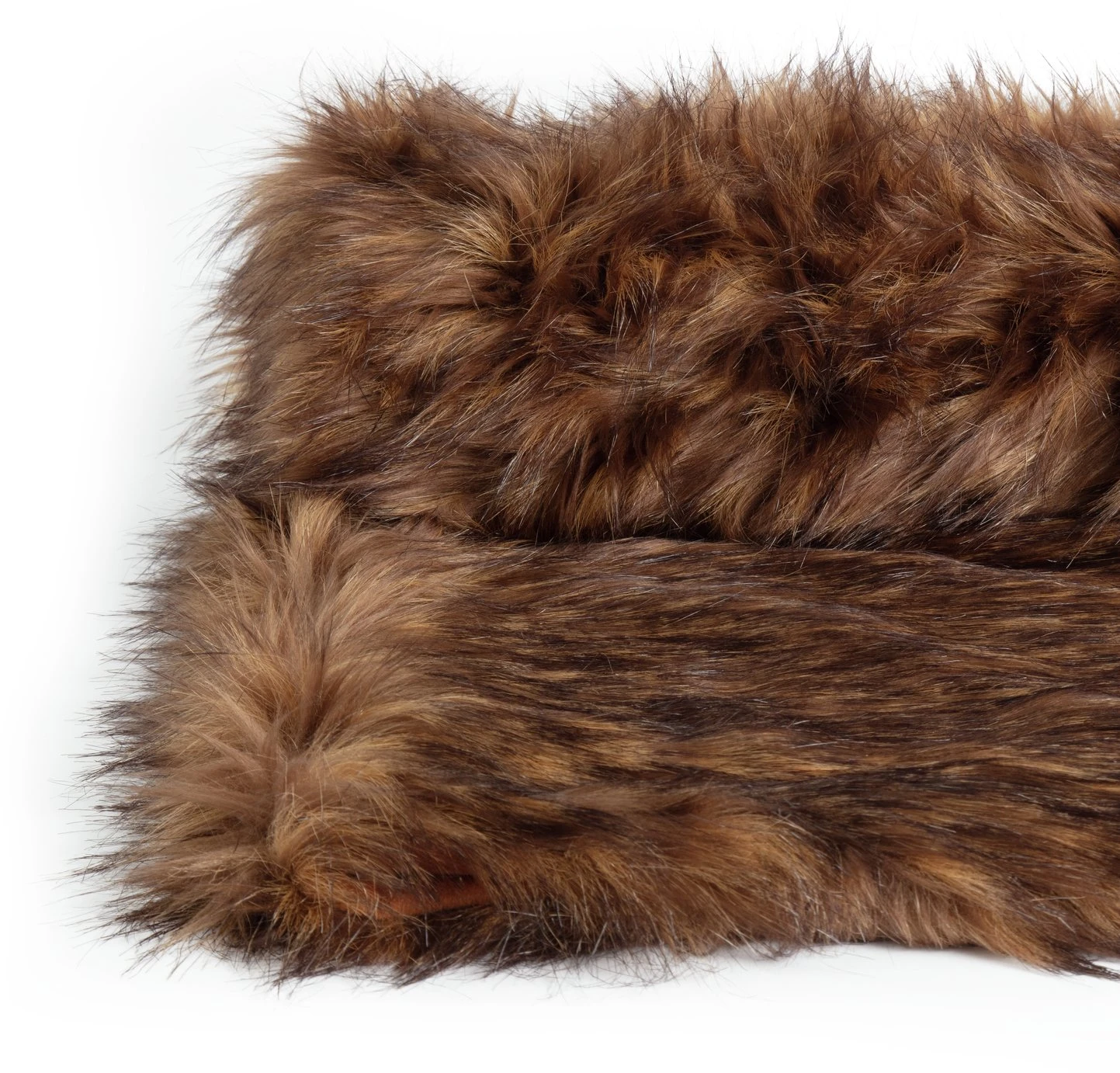 Habitat Faux Fur Throw - Brown - 125x150cm - Image 4