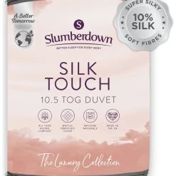 Slumberdown Silk Touch 10.5 Tog Duvet - Single