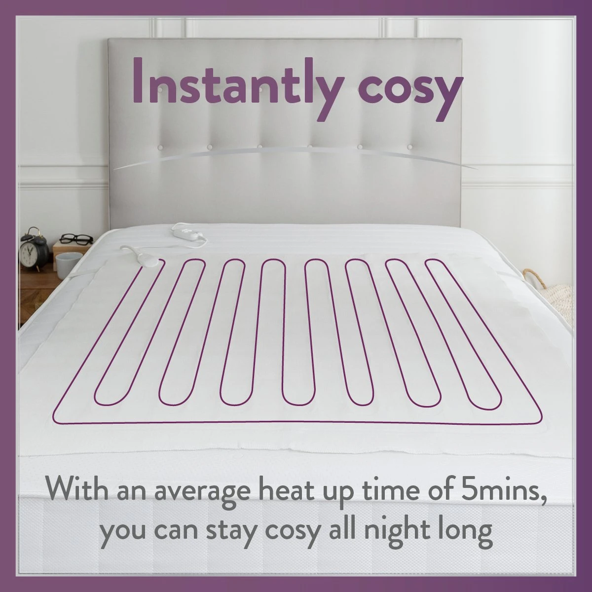 Slumberdown Comfy Cosy Nights Electric Blanket-King - Image 10