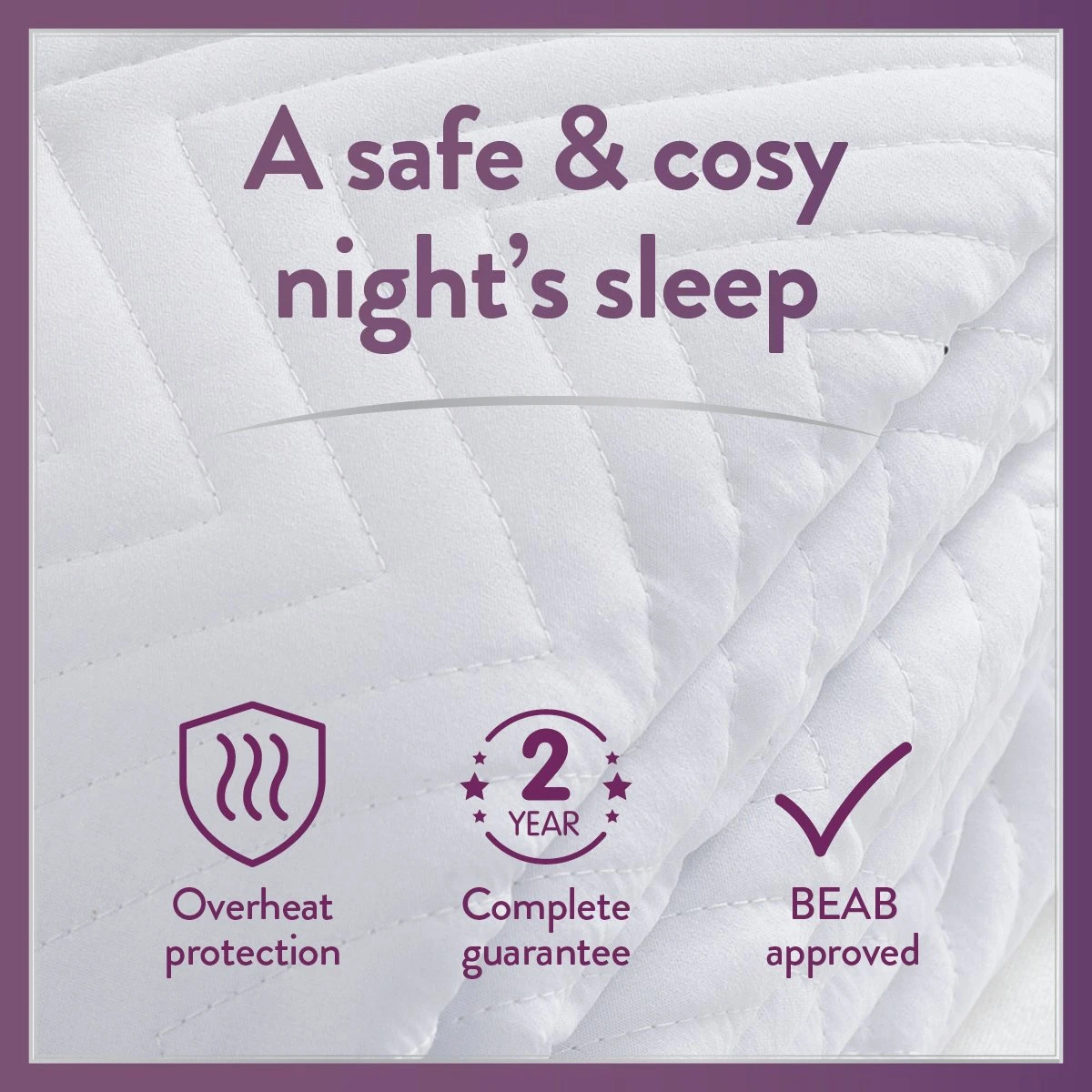 Slumberdown Comfy Cosy Nights Electric Blanket-King - Image 18