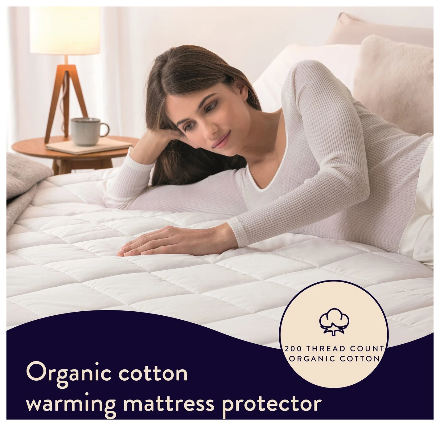 Dreamland Intelliheat Dual Control Mattress Protector-Double - Image 2