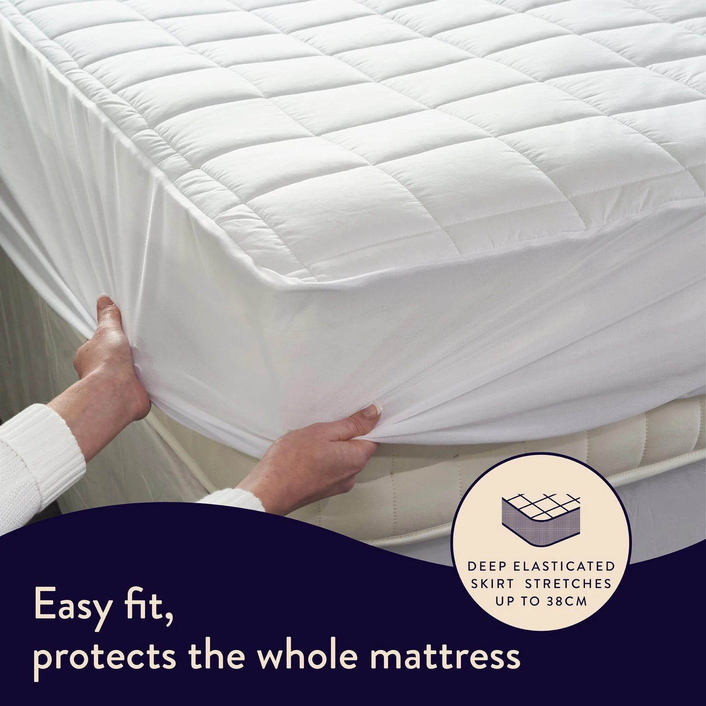 Dreamland Intelliheat Dual Control Mattress Protector-Double - Image 5