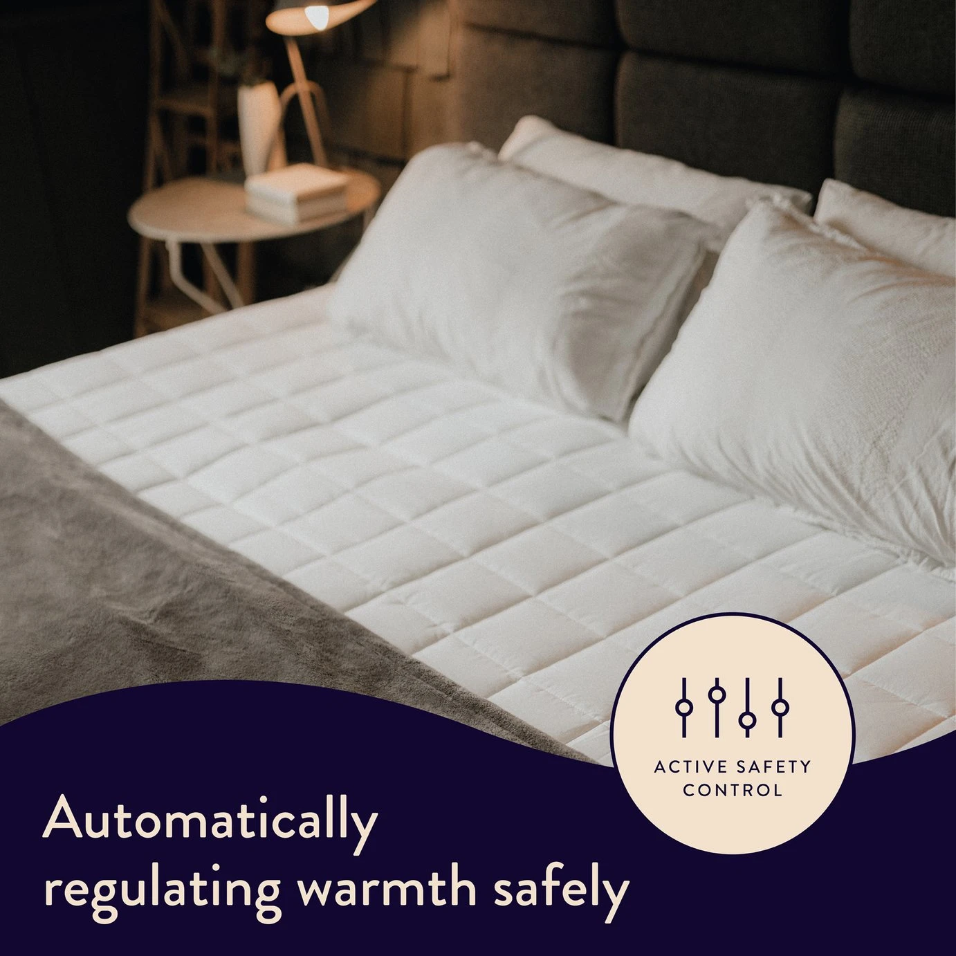 Dreamland Intelliheat Dual Control Mattress Protector-Double - Image 7