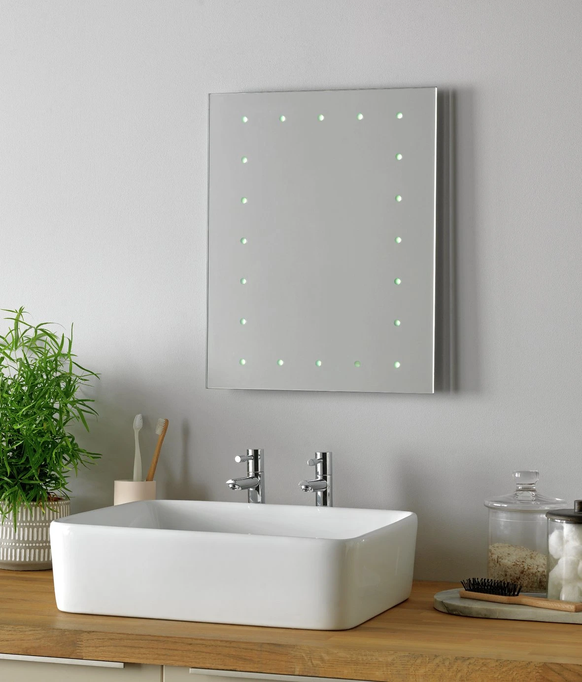 Habitat Ashbourne LED Bathroom Mirror - Image 2