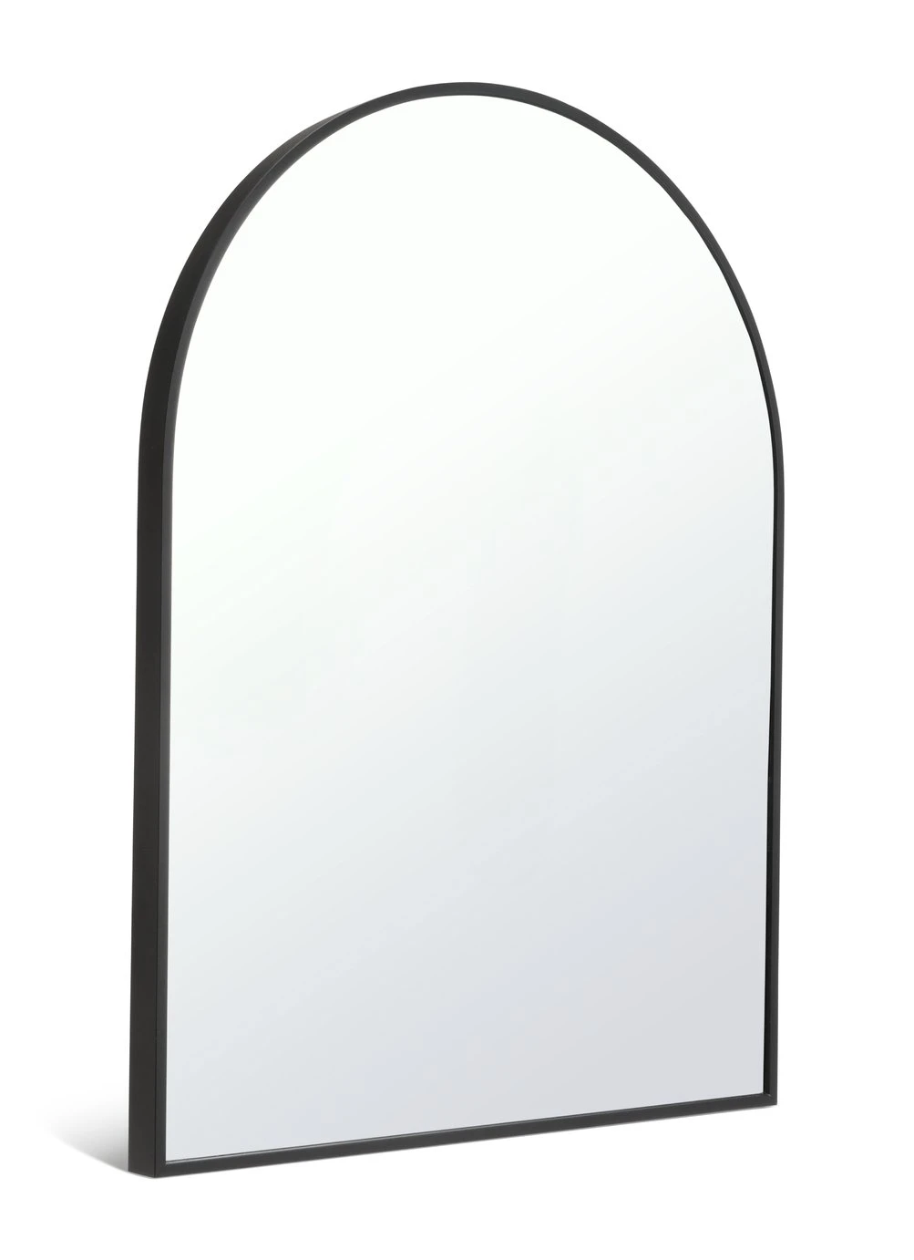 Habitat Arch Metal Wall Mirror - Black - 45x60cm - Image 4