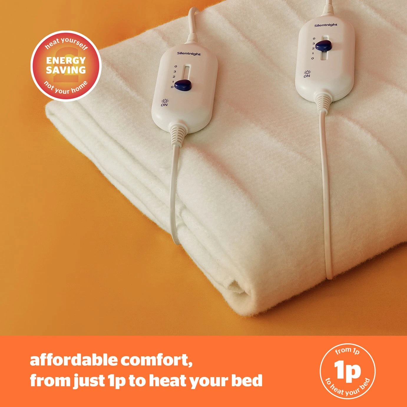 Silentnight Comfort Dual Control Electric Underblanket -King - Image 5