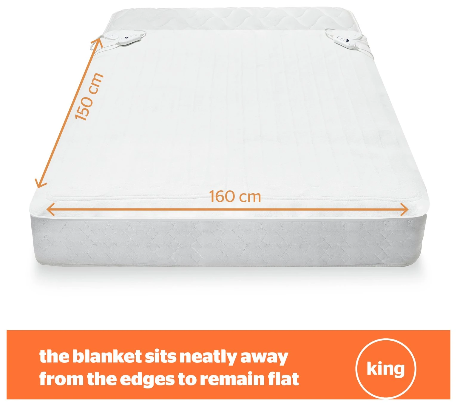 Silentnight Comfort Dual Control Electric Underblanket -King - Image 7
