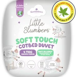 Slumberdown Anti Allergy 4 Tog Kids Duvet - Toddler
