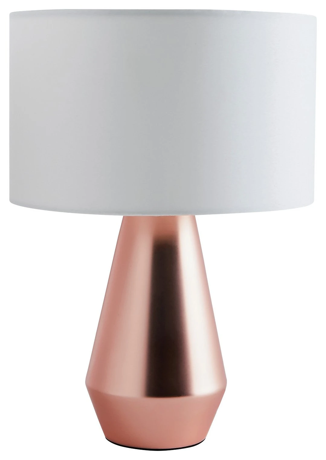 Habitat Maya Pair Of Touch Table Lamps - Copper & Cream - Image 2