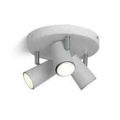 Habitat 3 Light Spotlight Plate - Matt White