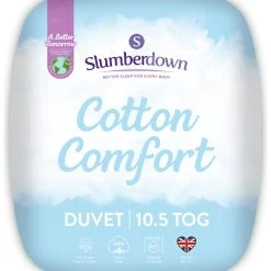 Slumberdown Cotton Comfort 10.5 Tog Duvet - Single