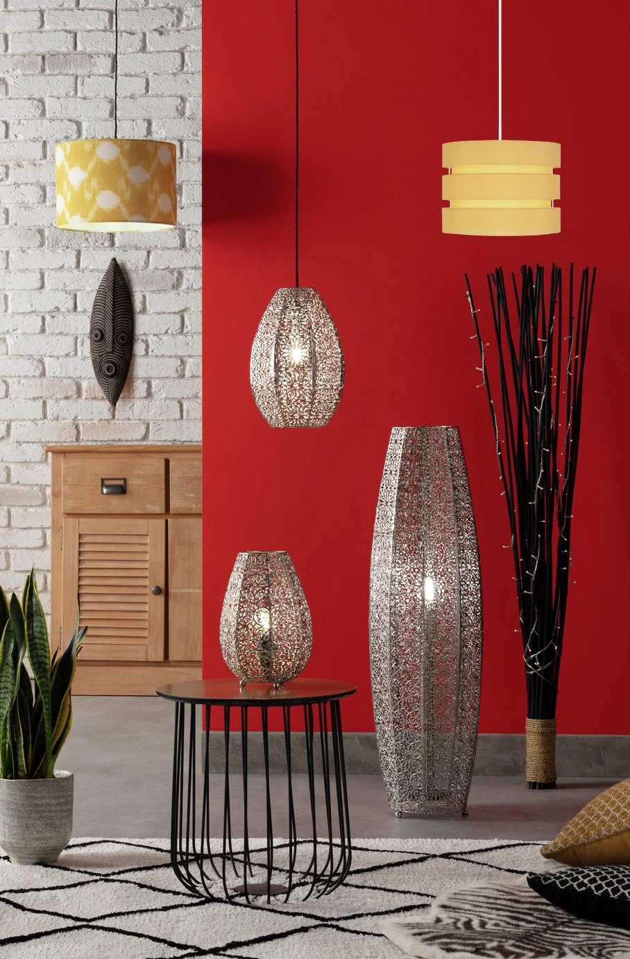 Habitat Global Fretwork Floor Lamp - Image 10