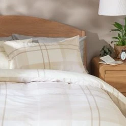 Habitat Check Neutral Bedding Set - Single
