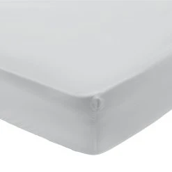 Habitat Egyptian Cotton 400TC Grey Fitted Sheet - Single