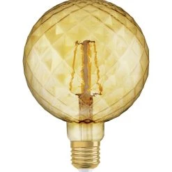 Osram 40W ES LED Vintage Gold Pinecone Light Bulb