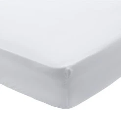 Habitat Egyptian Cotton 400TC White Fitted Sheet - Single