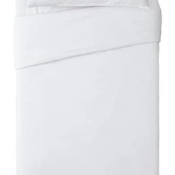 Habitat Cotton Rich Plain White Bedding Set - Single