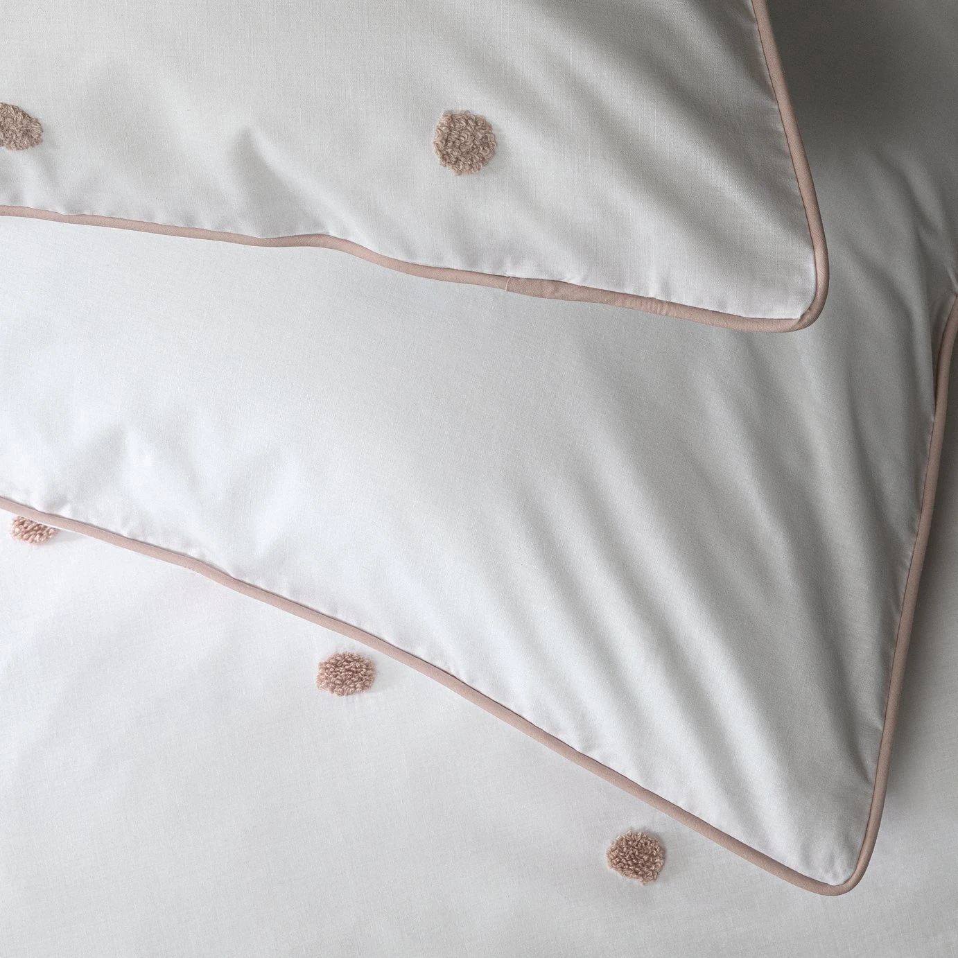 Habitat Tufted Spot Blush Pink Bedding Set - Single - Image 4