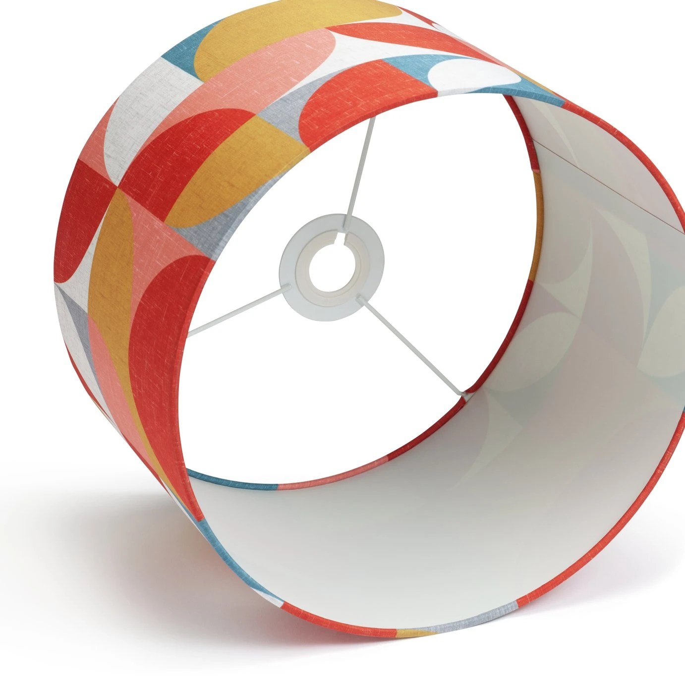 Habitat Mid Century Printed Shade - Multicolour - Image 4