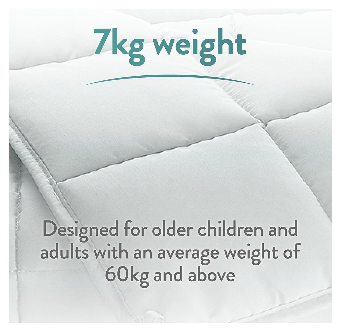 Slumberdown Wellbeing Weighted Adults Blanket - 7kg - Image 7