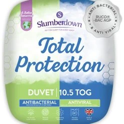 Slumberdown Total Protection 10.5 Tog Duvet - Double