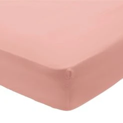 Habitat Egyptian Cotton 400TC Blush Fitted Sheet - Double