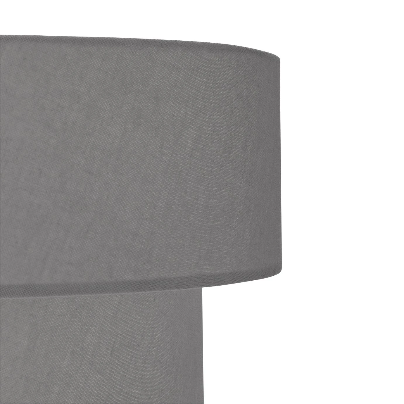 Habitat 2 Tier Linen Mix Shade - Grey - Image 3
