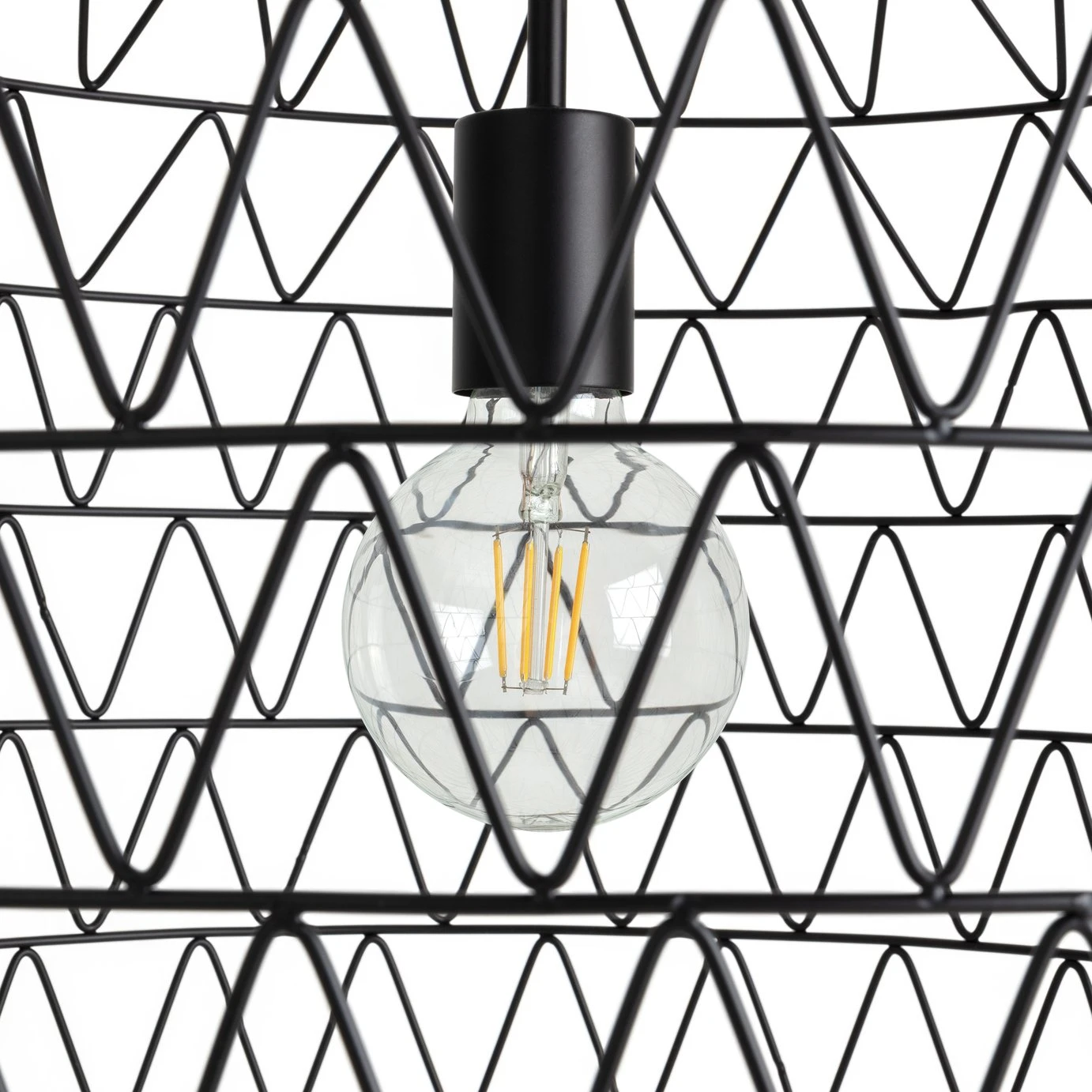 Habitat Moore Ceiling Light - Black - Image 2