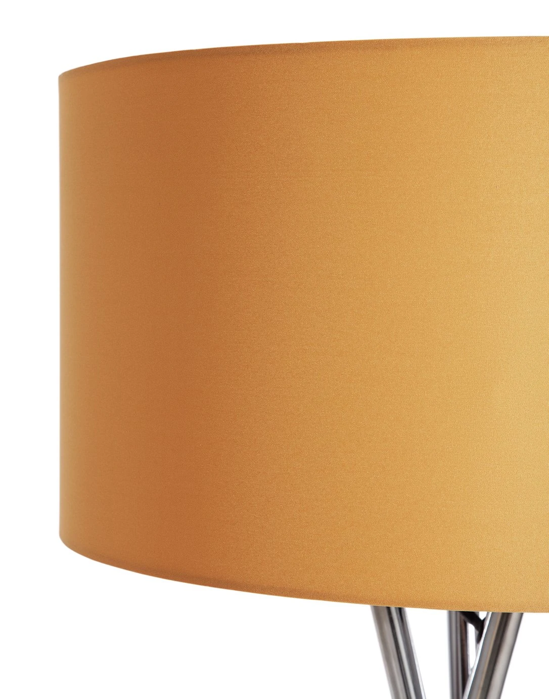 Habitat Tripod Floor Lamp - Mustard And Chrome - Image 3
