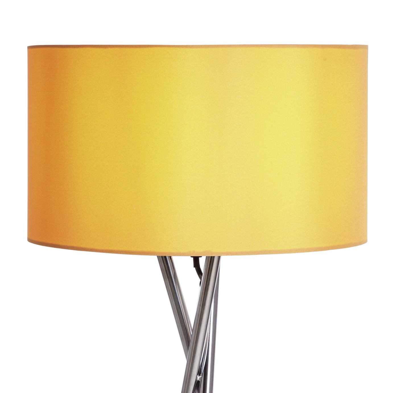 Habitat Tripod Floor Lamp - Mustard And Chrome - Image 6