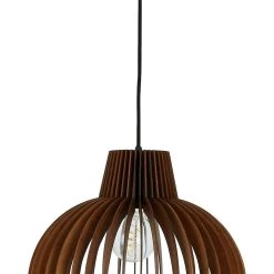 Habitat Achille Plywood Pendant Shade - Walnut