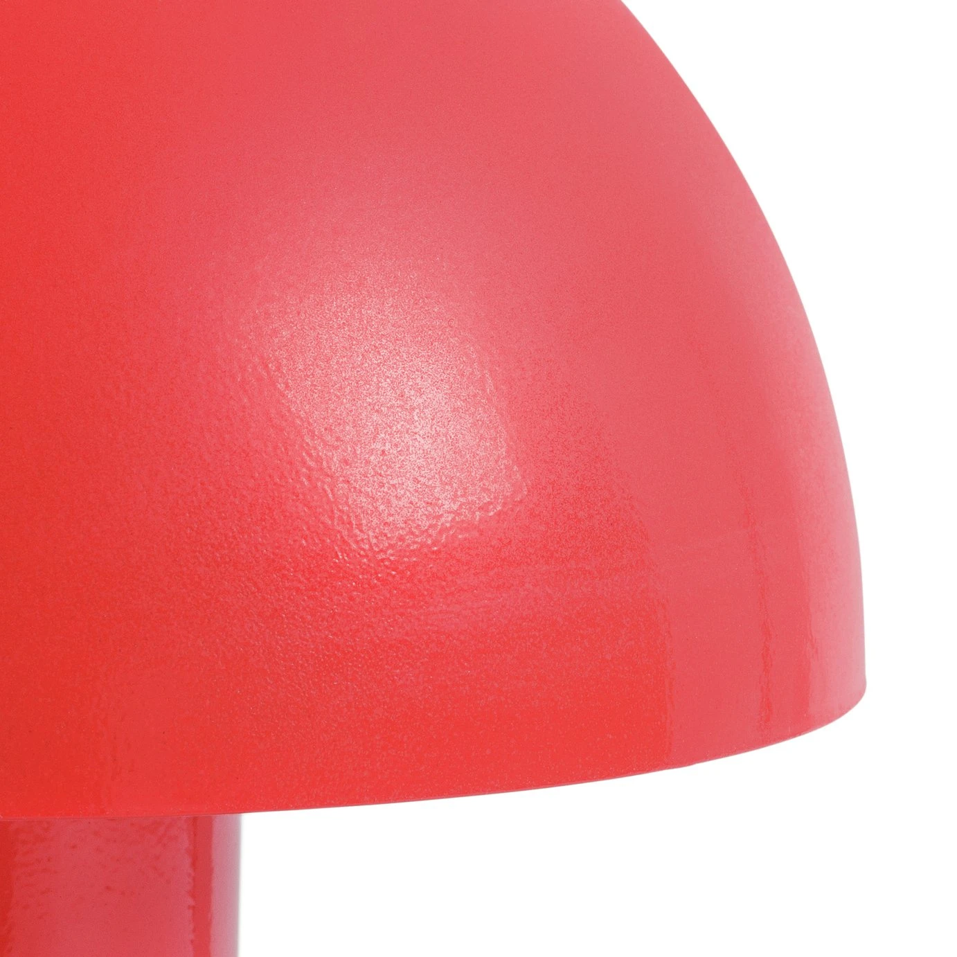 Habitat Ngami Mushroom Aluminium LED Touch Table Lamp-Orange - Image 6