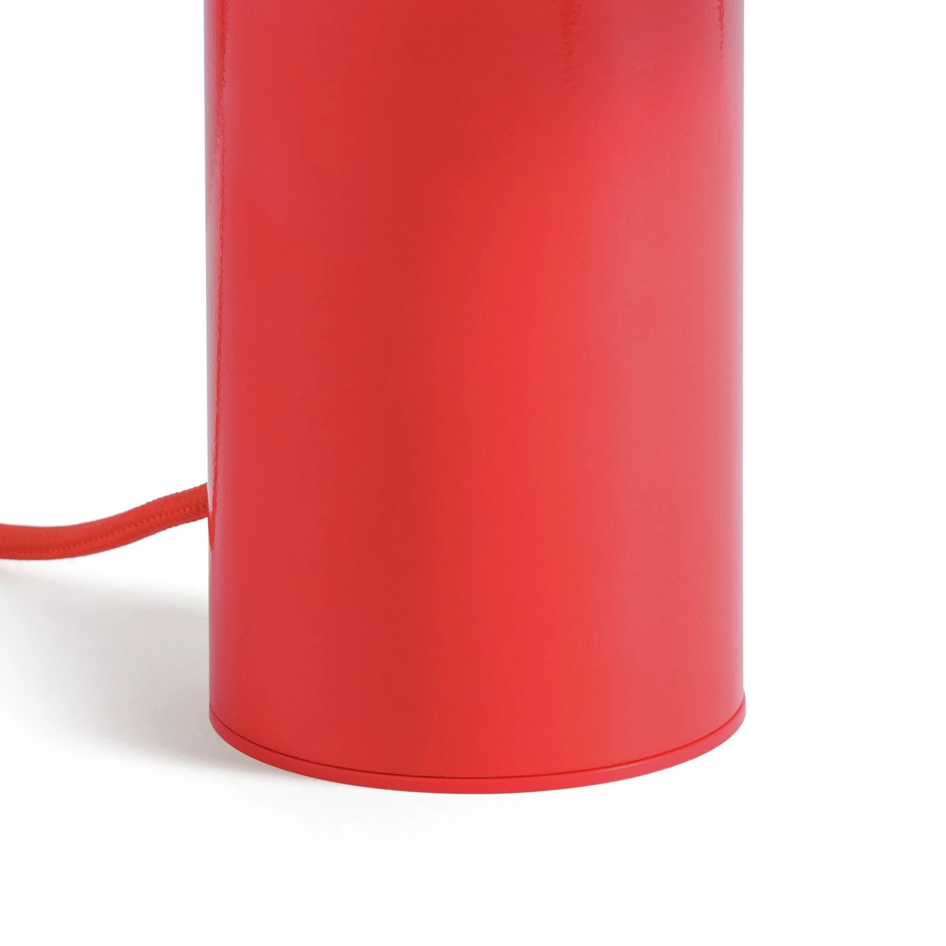 Habitat Ngami Mushroom Aluminium LED Touch Table Lamp-Orange - Image 7