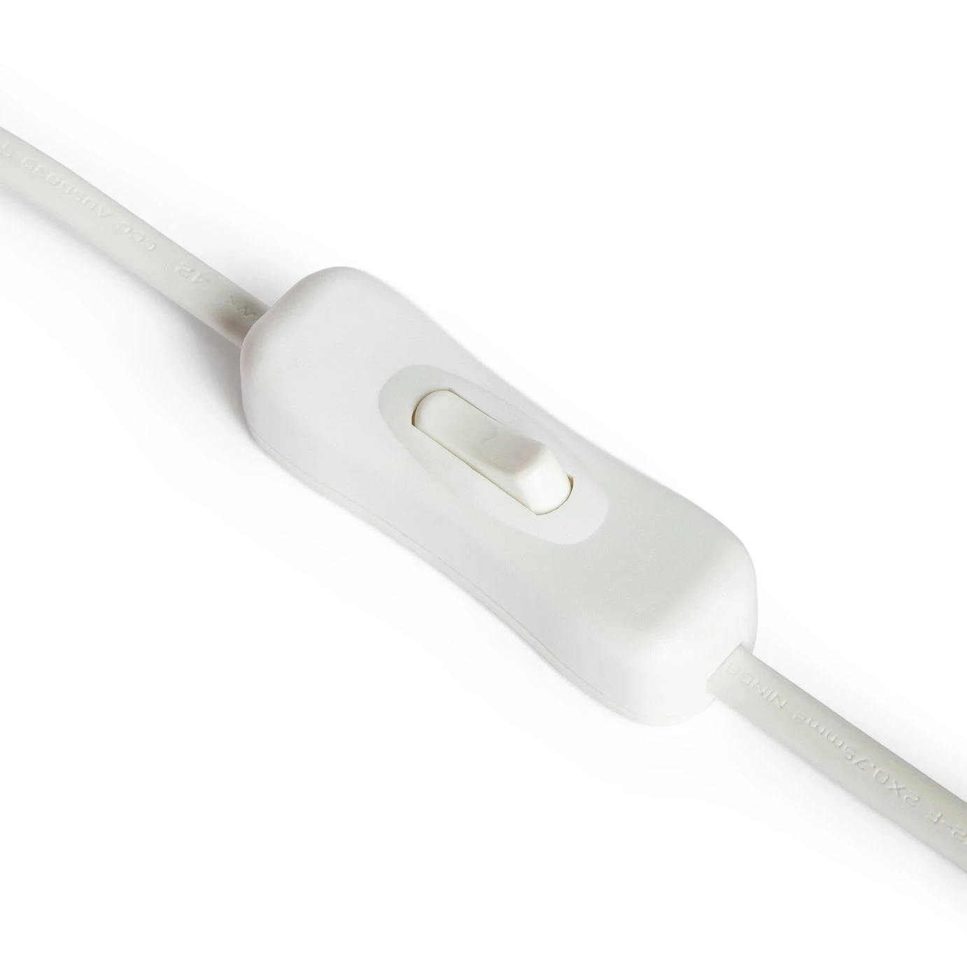 Habitat Lucetta Glass Table Lamp - White - Image 5