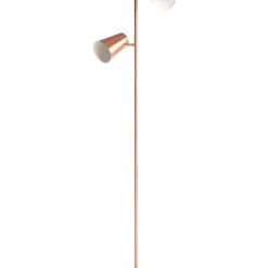 Habitat Iras Copper 2 Light Floor Lamp - Copper