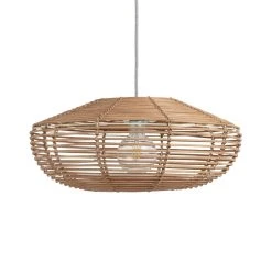Habitat Mariana Rattan Pendant Shade - Bamboo