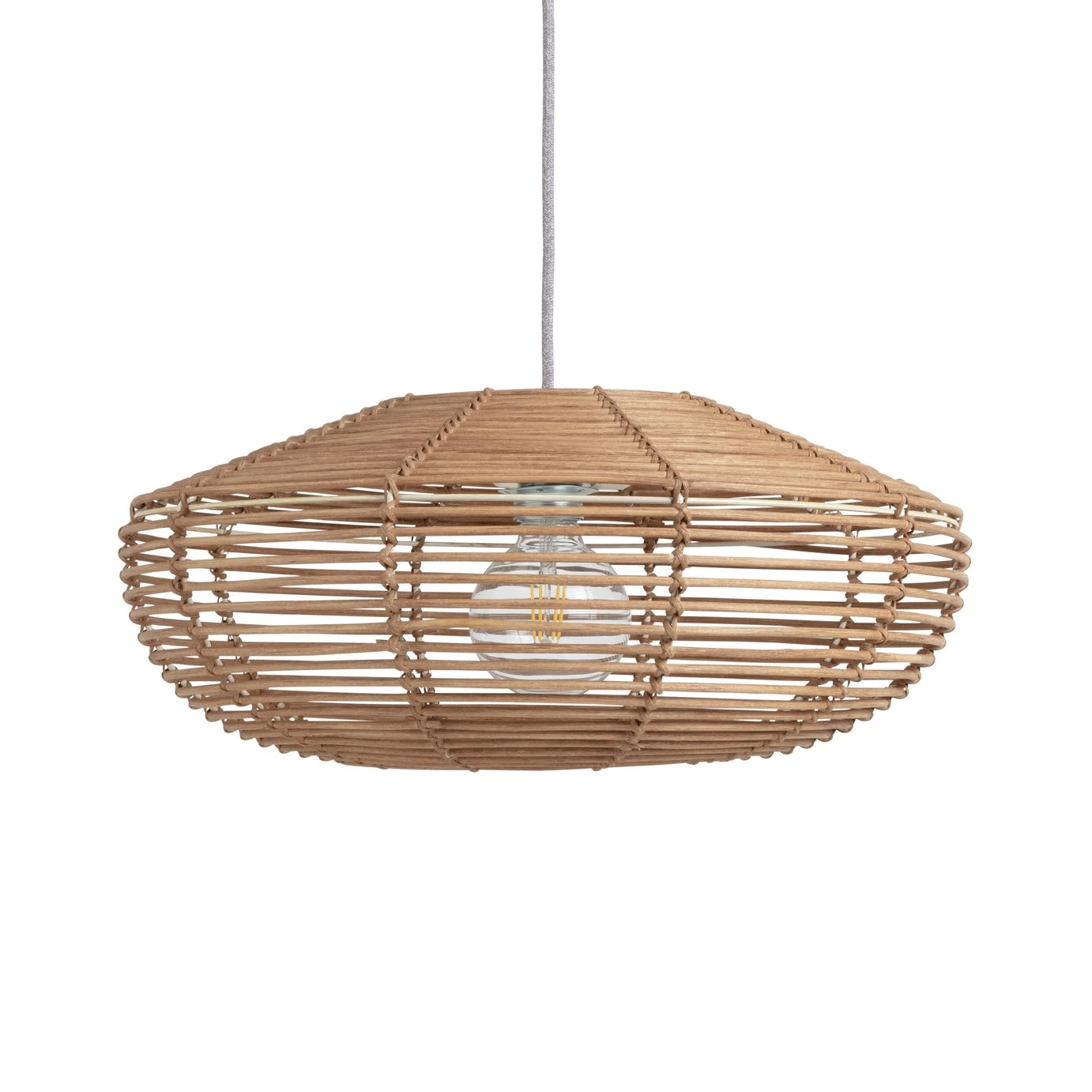 Habitat Mariana Rattan Pendant Shade - Bamboo