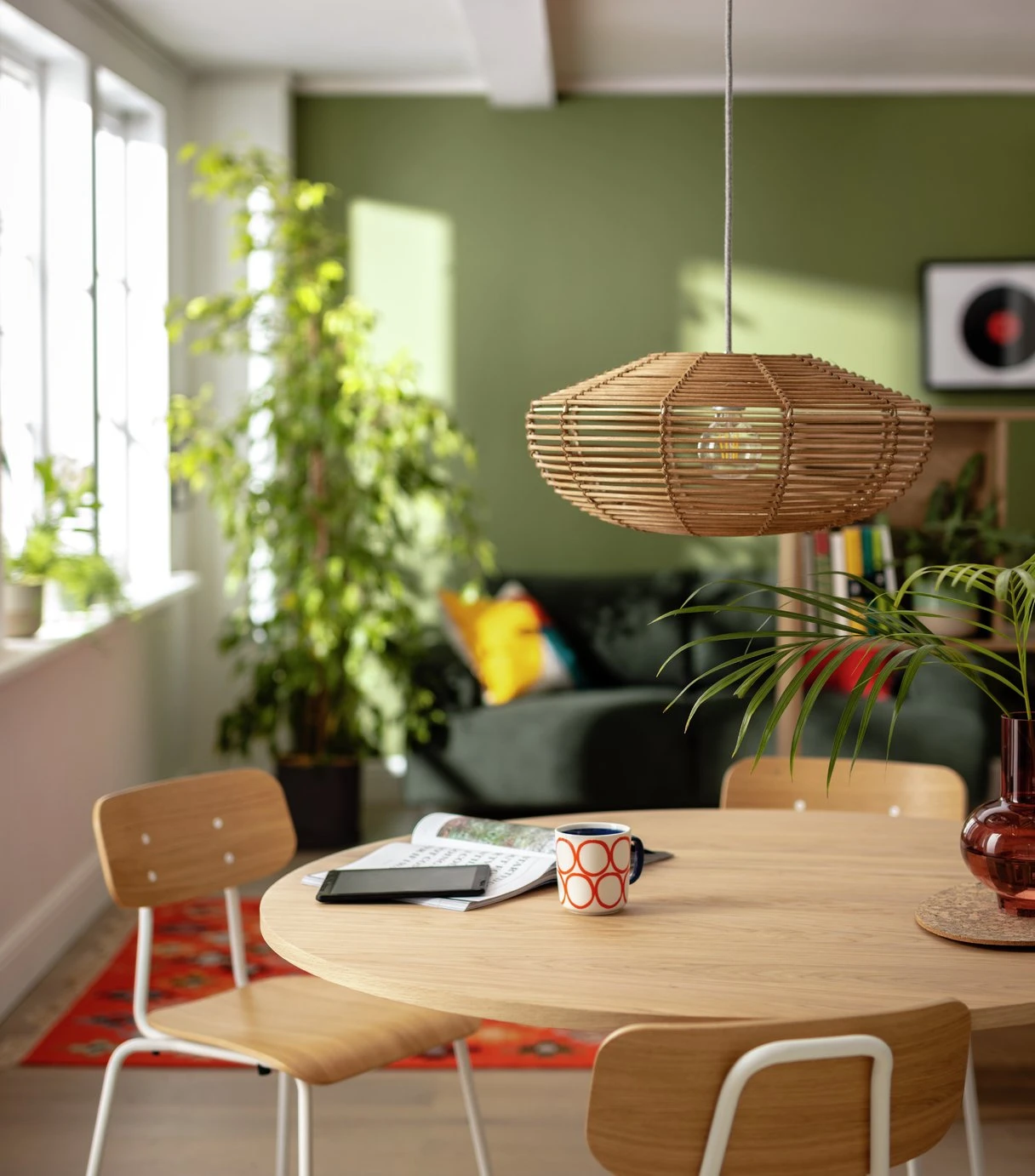 Habitat Mariana Rattan Pendant Shade - Bamboo - Image 2