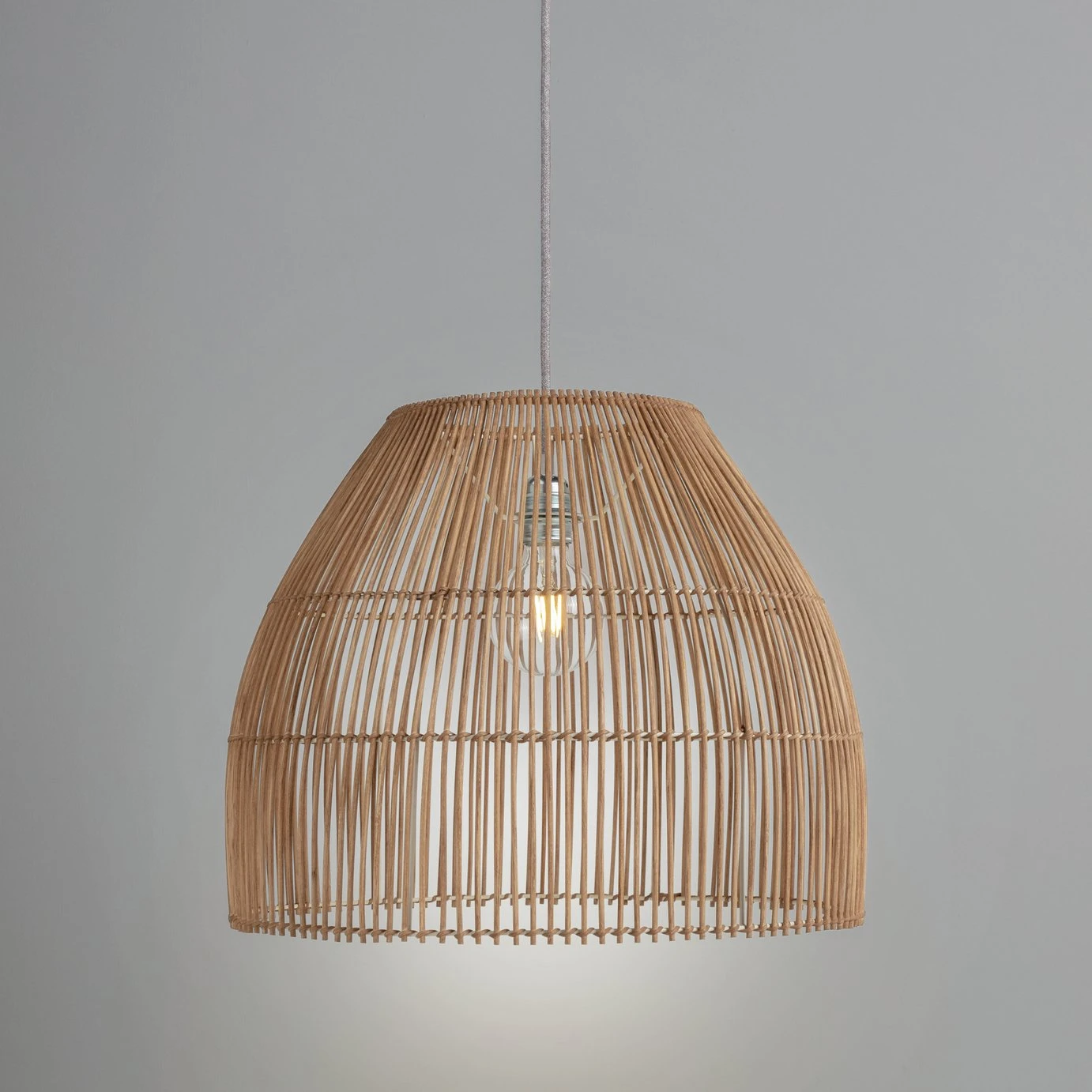Habitat Emillius Rattan Pendant Shade - Image 2