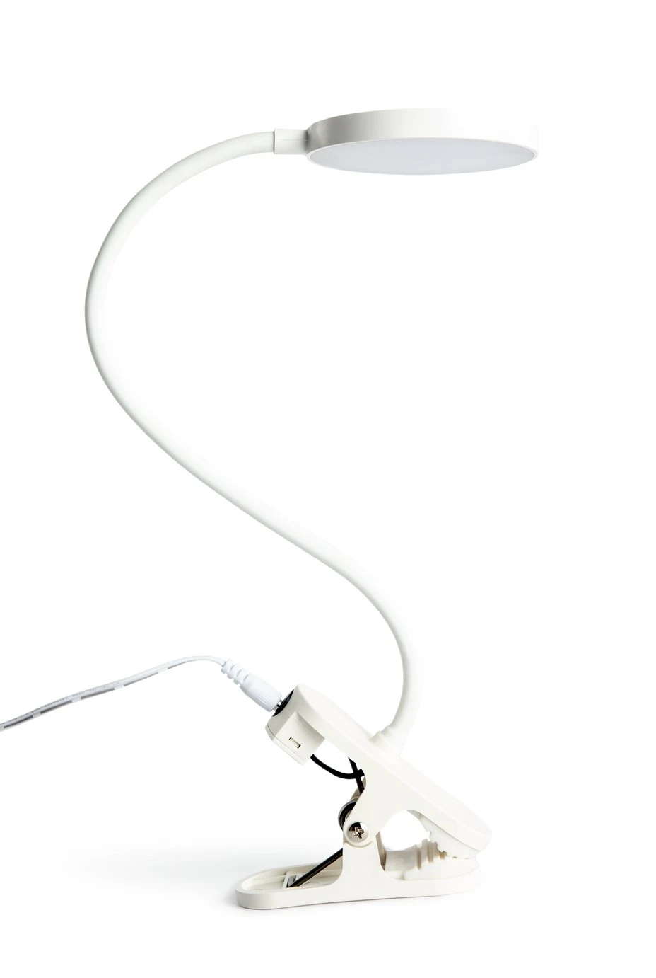 Habitat Mopsa Clip Lamp - White - Image 8