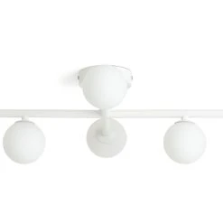Habitat Alonso 6 Light Flush To Ceiling Light - White