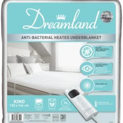 Dreamland Antibacterial Heated Underblanket - Kingsize