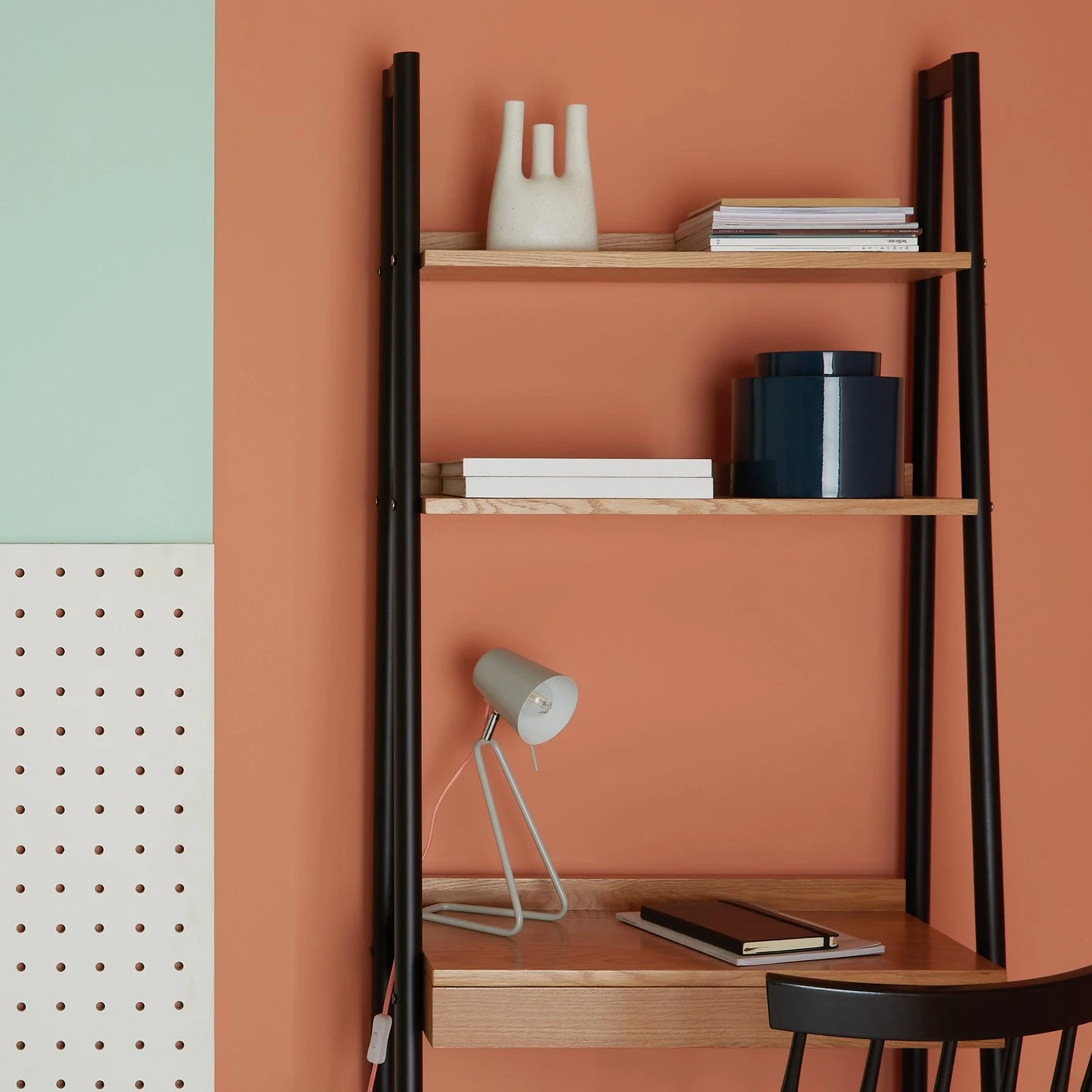 Habitat Lizzie Desk Light - Grey - Image 2