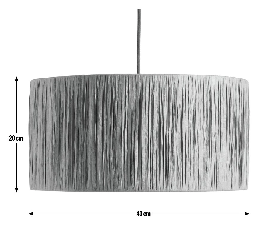 Habitat Salto Raffia Ceiling Shade - Image 3